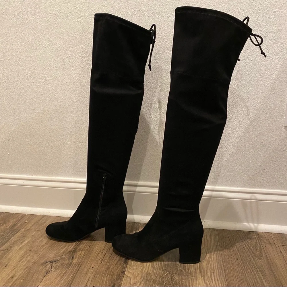 Unisa black otk boots